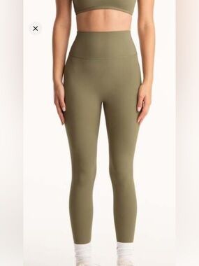SET Active Olive High-Rise Performance Leggings